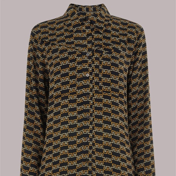WHISTLES Tangle Check Shirt - Picture 7 of 7